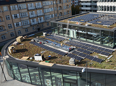 Photovoltaik "Act for Climate" im WIFI Salzburg